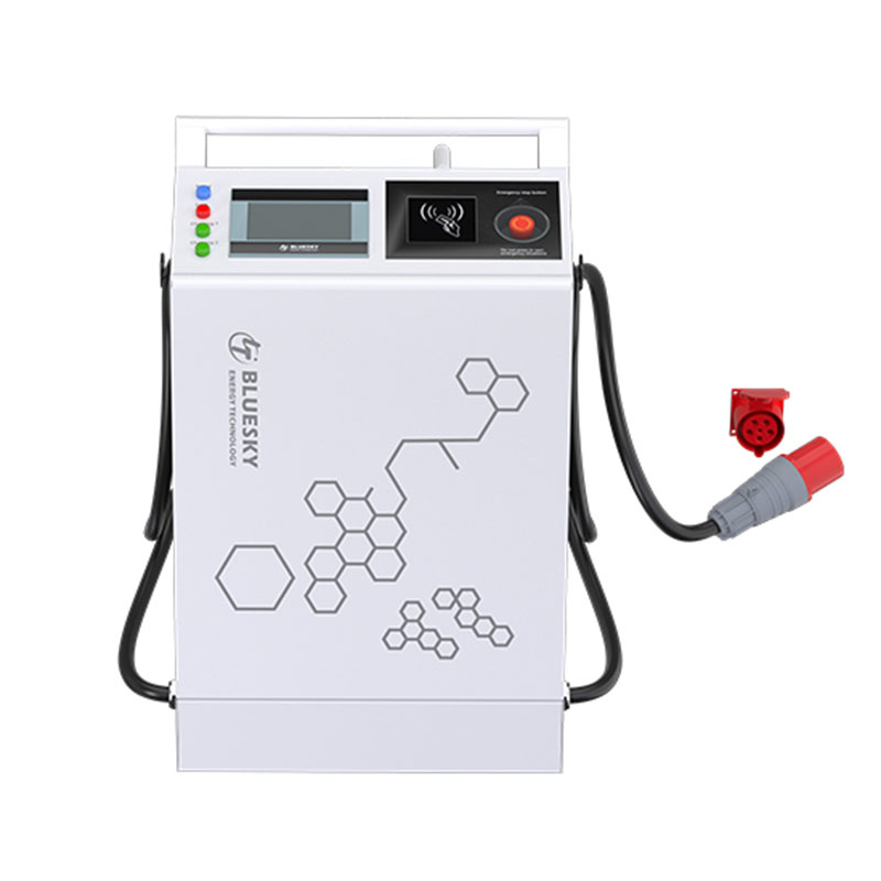 BLUESKY 20KW/40KW Mobile Fast  - Portable Ev Charger 32A Type 2 Cee Plug 评论和价格
