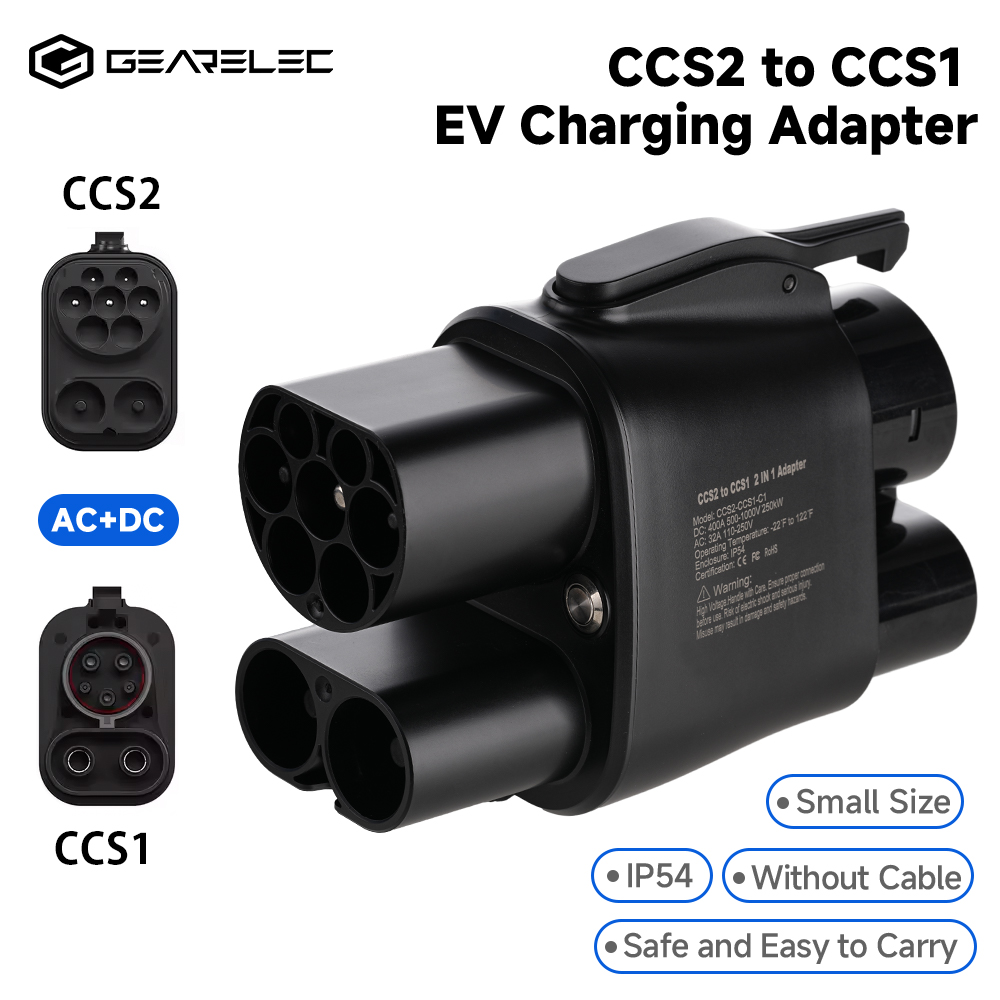 GEARELEC CCS2 to CCS1 Adapter - Ccs2 To Ccs1 Fast Charge Adapter 250Kw 评论和价格