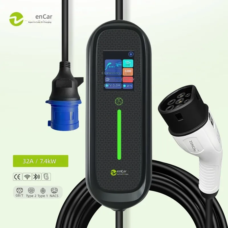 7kW 32A Type 2 Portable EV Cha - Ev Charging Cable 评论和价格