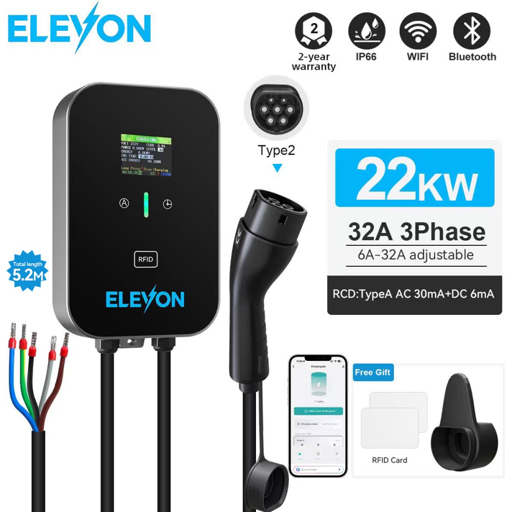 ELEVON EV Charging Station 22K - Wallbox Ev 评论和价格