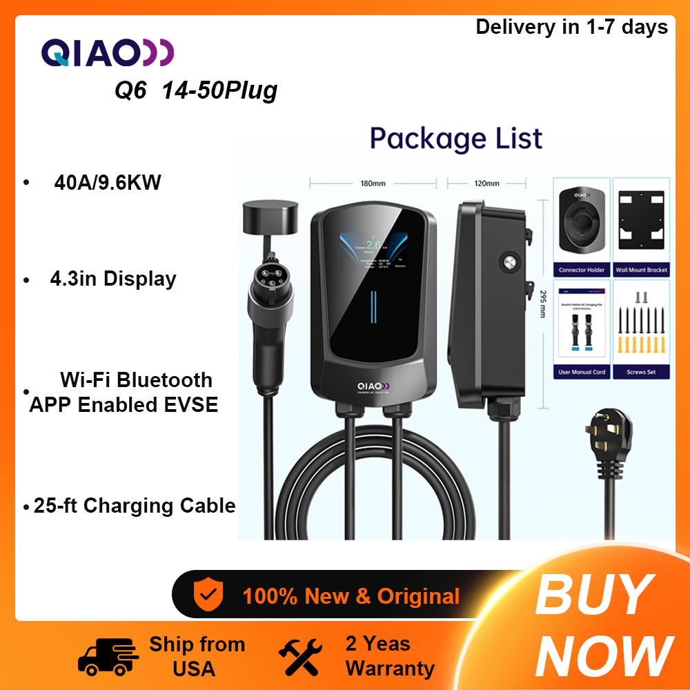 QIAO Level 2 Electric Vehicle  - Home Ev Charger 评论和价格