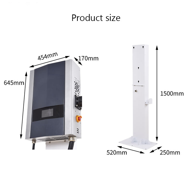 New 3 Phase 64A 40KW Smart DC  - Wallbox Ev 评论和价格