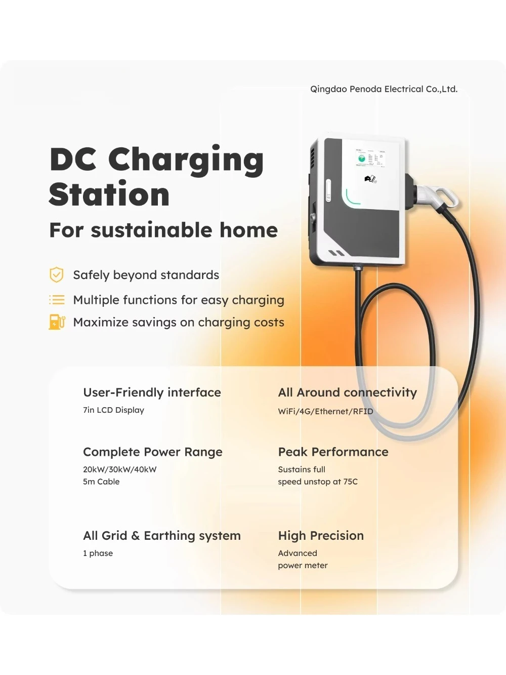 High Performance Evse 30kw 40k - Ev Charging Pile 评论和价格