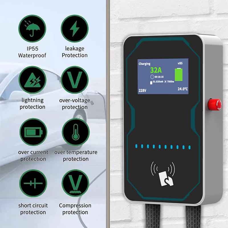 WUFEN EVSE Wallbox EV Car Char - Ev Charging Pile 评论和价格
